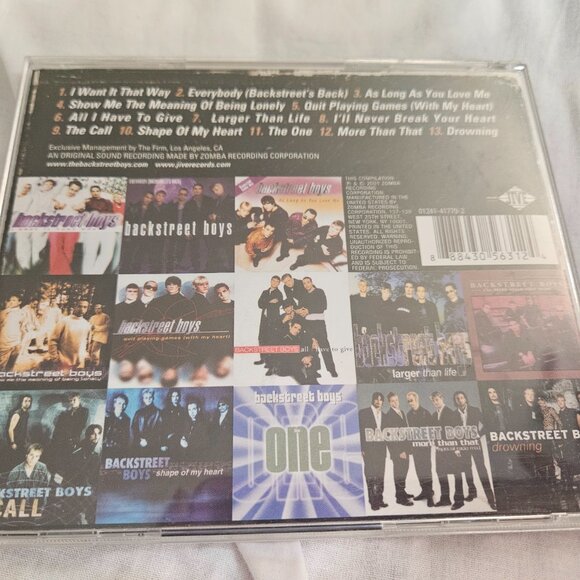 Greatest Hits-Chapter 1 by Backstreet Boys (CD, 2003) - Picture 3 of 4